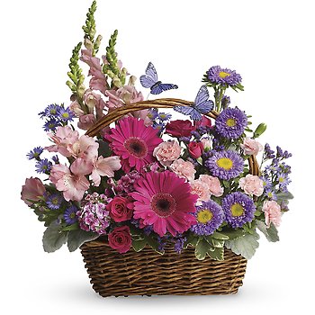 Country Basket Blooms