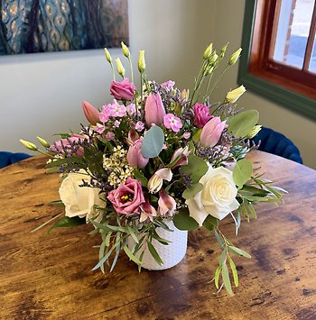 Pretty in Pink Vase Arrangement