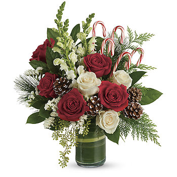 Festive Pines Bouquet
